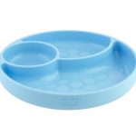 Chicco Πιάτο Σιλικόνης με Χωρίσματα Μπλε 12+ Μηνών