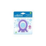 Dr. Brown’s Flexees Friends Κρίκος Οδοντοφυΐας Χταπόδι Μωβ 3+ μηνών